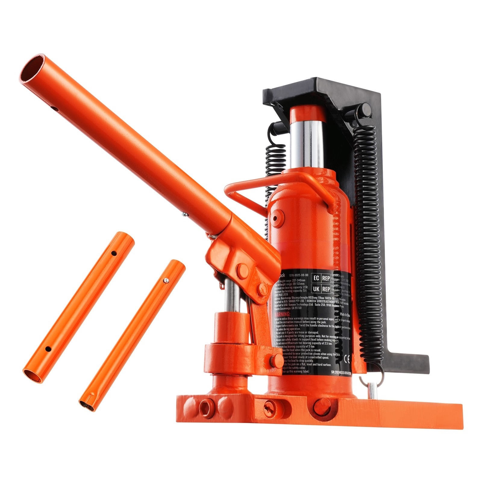 Hydraulic Toe Jack For Industrial Machinery Lifting Capacity_voghion.com
